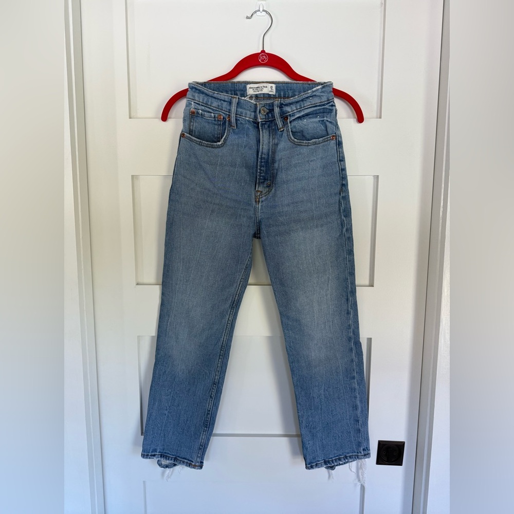 Abercrombie & Fitch 90s Straight Blue Jeans